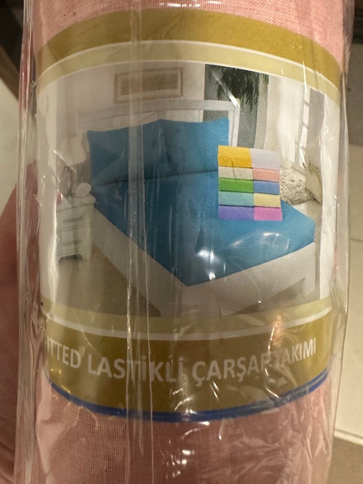 Canlife Renkli Tek Kişilik Lastikli Çarşaf Takımı YENİ - Görsel 2