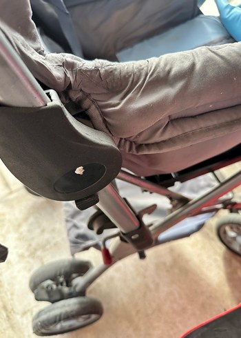 Mavi Gri Bebek Arabası - Görsel 11