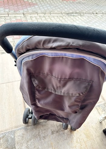 Mavi Gri Bebek Arabası - Görsel 8