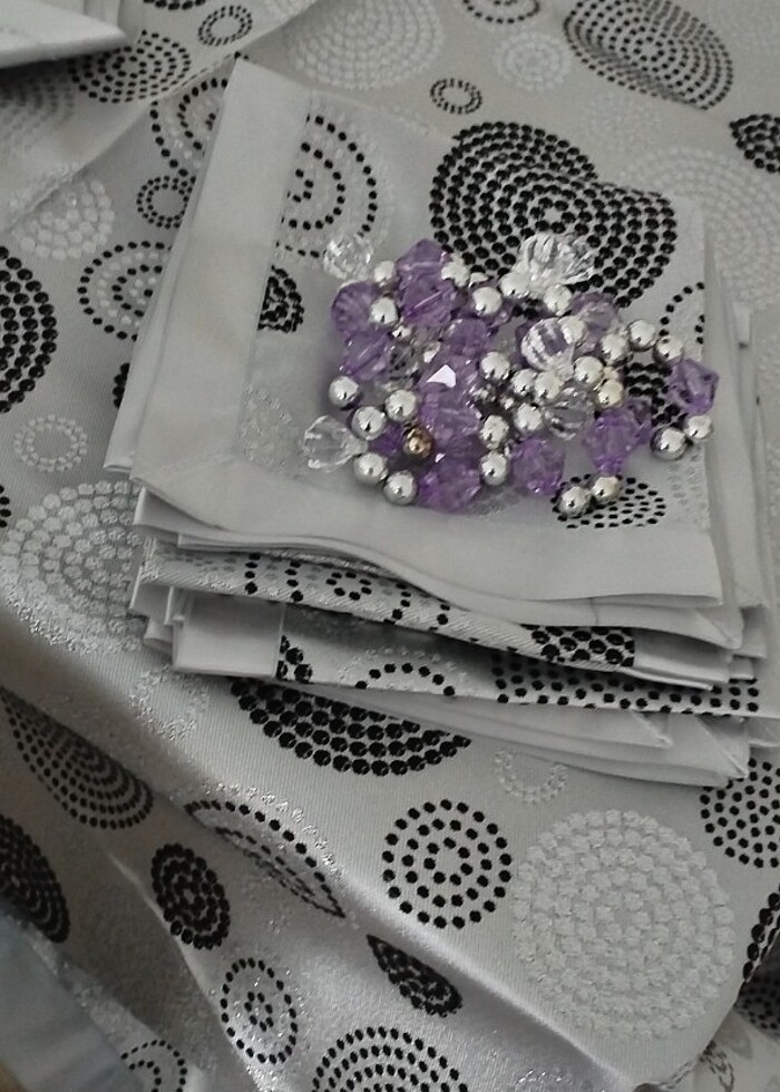 Masa örtüsü takımı  - Görsel 2