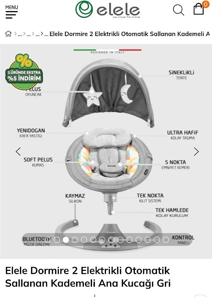 Elele elektrikli ana kucağı - Görsel 4