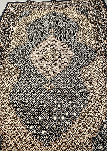 Çok Renkli Bohem Desenli Halı Örtüsü kadifemsi yüzeyi - Görsel 2