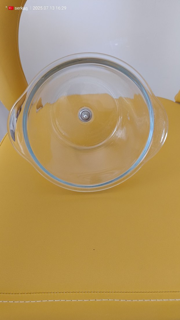 Şeffaf Mavi Cam Kek Kalıbı - Görsel 3