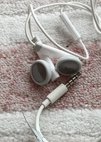 Beyaz Kulak İçi Kulaklıklar orjinal samsung huawei - Görsel 4