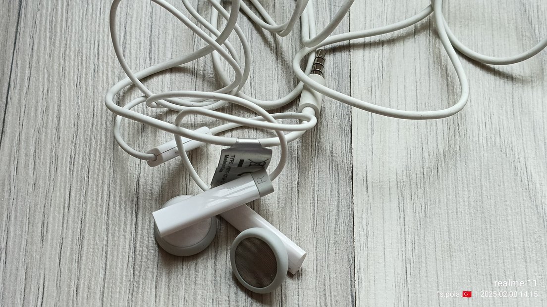 Beyaz Kulak İçi Kulaklıklar orjinal samsung huawei - Görsel 2