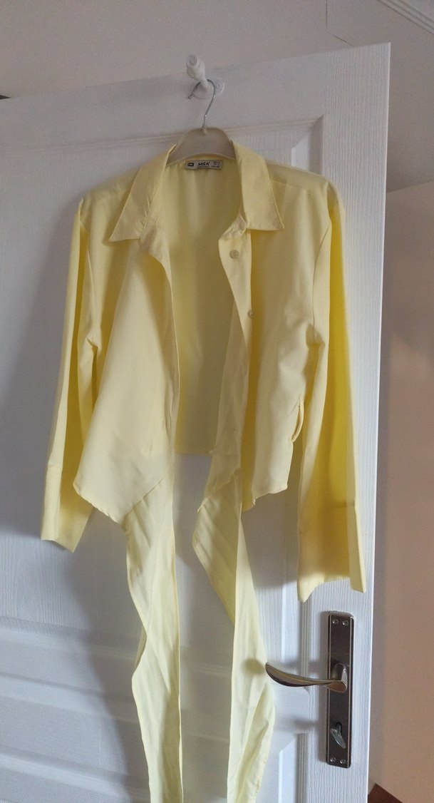 Sarı Kadın  Gömlek - Görsel 3
