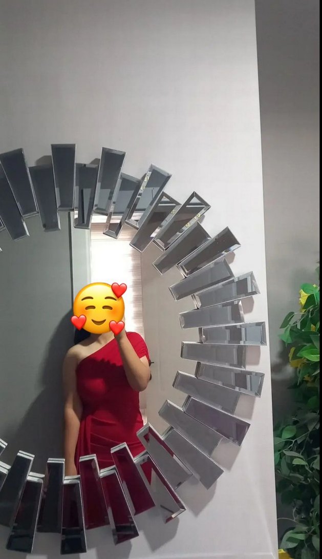 Kırmızı  Uzun Abiye Elbise - Görsel 3