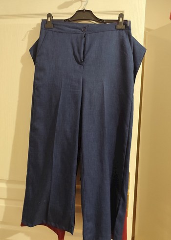 lacivert V Yaka Kemerli Kadın Takım - Görsel 5