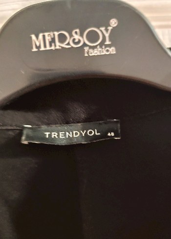 Düğmeli Siyah Mini İş Elbisesi - Görsel 4