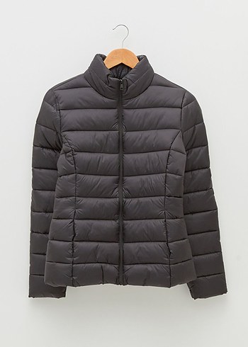 Siyah Uzun Kollu Midi Kadın Ceket - Görsel 2