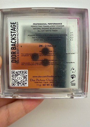 Dior Backstage Powder - Görsel 3