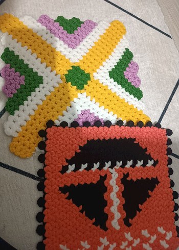 Renkli Örgü Banyo lifleri her biri - Görsel 3