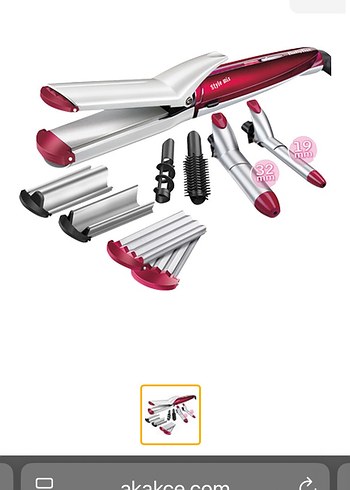 Babyliss MS21E Style Mix Saç Şekillendirme Seti
