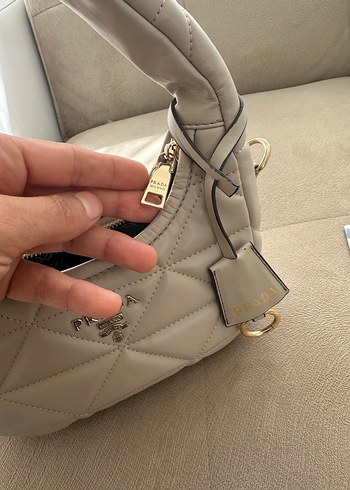  Beden Bej Prada Deri Kadın Çanta
