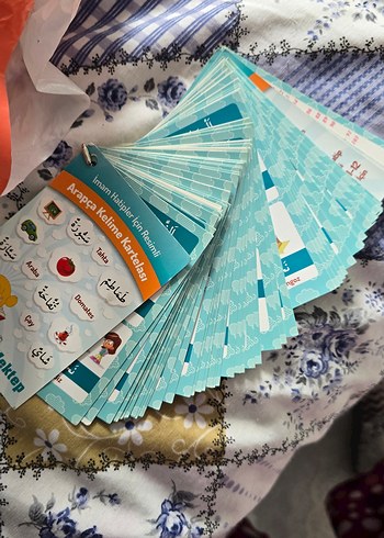 arapça türkçe sözlük ve kartela - Görsel 5