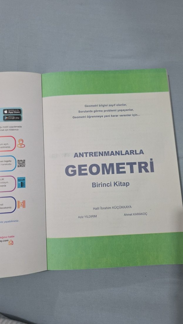 Antrenmanlarla Geometri 1 - Soru Çözümlü Kitap - Görsel 4