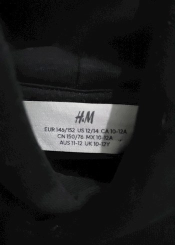 Siyah Kapüşonlu Kadın Sweatshirt - Görsel 3