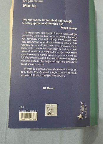 Mantık - Doğan Özlem