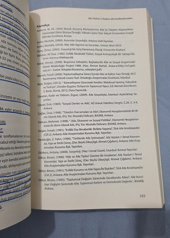 Beden Sistematik Aile Sosyolojisi Kitabı