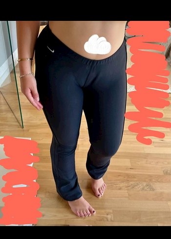 Siyah Hamile Spor Eşofman Altı