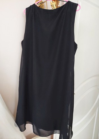 Taş nakış Detaylı Siyah Bohem şık elbise - Görsel 4