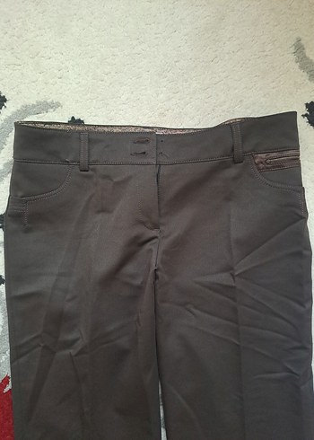 Diğer Kemer Detaylı Kadın Kumaş Pantolon