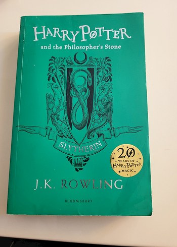 Harry Potter ve Felsefe Taşı - Slytherin Özel Baskı INGILIZCE