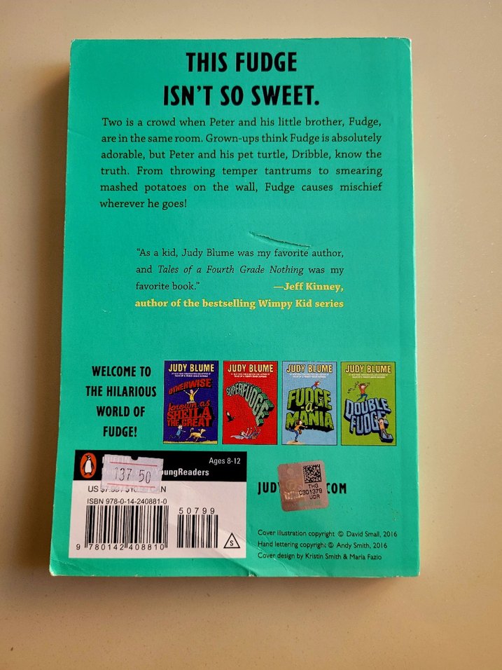 Judy Blume - Tales of a Fourth Grade Nothing - Görsel 3