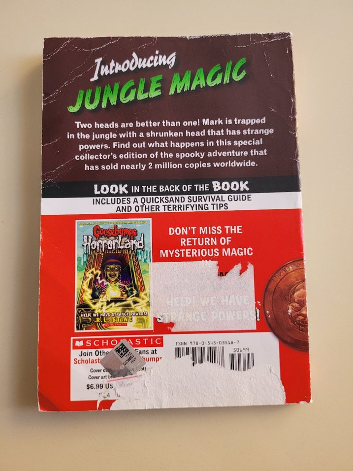 Goosebumps: HOW I GOT MY SHRUNKEN HEAD Ingilizce cocuk kitabi - Görsel 3