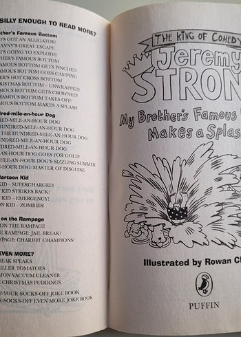 My Brother's Famous Bottom Makes a Splash! - Jeremy Strong - Görsel 2