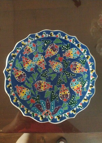 Renkli Çini Tabak