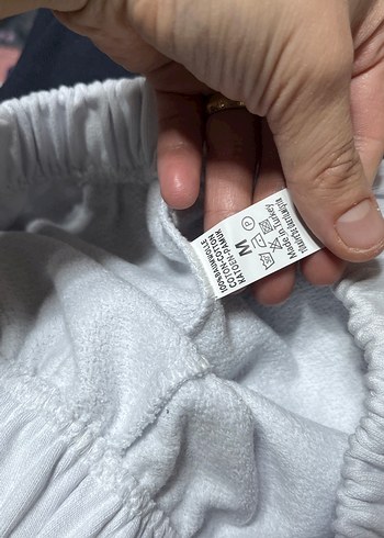 Adidas Beyaz Erkek Pamuklu Eşofman Altı - Görsel 3