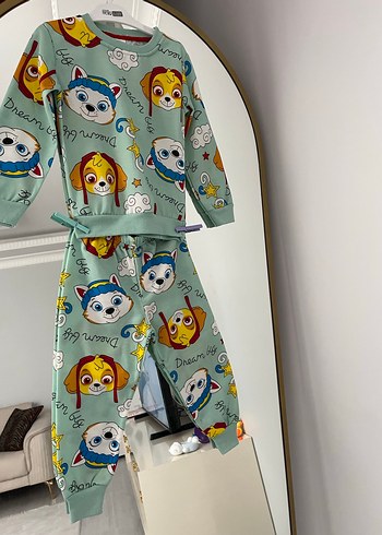 Erkek Çocuk Renkli Baskılı Sweatshirt - Görsel 3