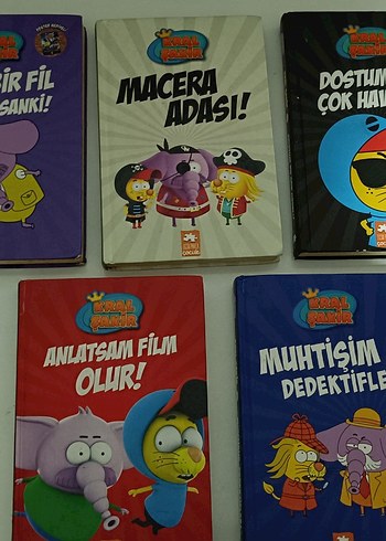 Kral Şakir Çocuk Kitapları Seti