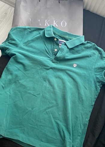 Lufian Lufian Yeşil Erkek Polo Tişört