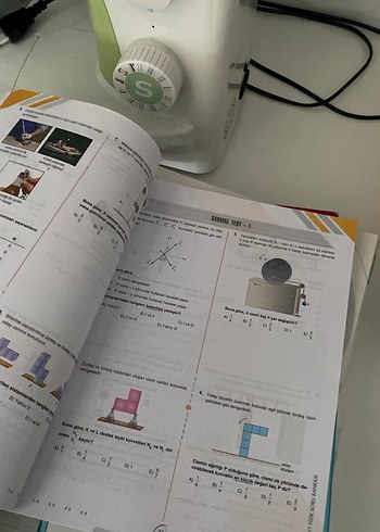 Beden Renk Bilgi Sarmalı AYT Fizik Soru Bankası hiç çözülmemiş