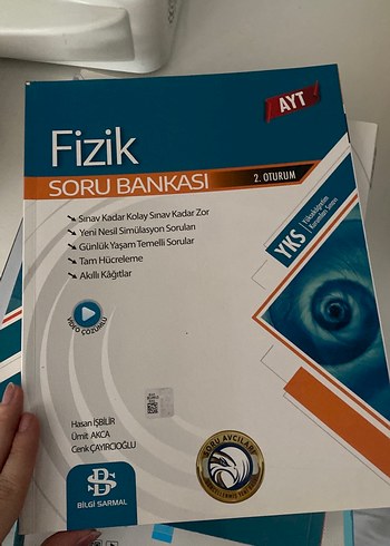 Bilgi Sarmalı AYT Fizik Soru Bankası hiç çözülmemiş