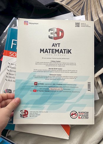 AYT Matematik Soru Bankası 3D Yayınları