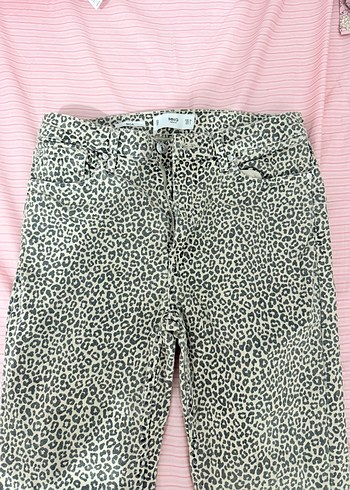 Mango Orijinal Mango Pinterest Leopar Pantolon