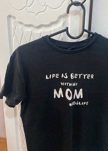 LC Waikiki Siyah Baskılı Çocuk tshirt