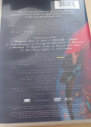  Beden Ottmar Liebert & Luna Negra - Wide-Eyed + Dreaming Kitap