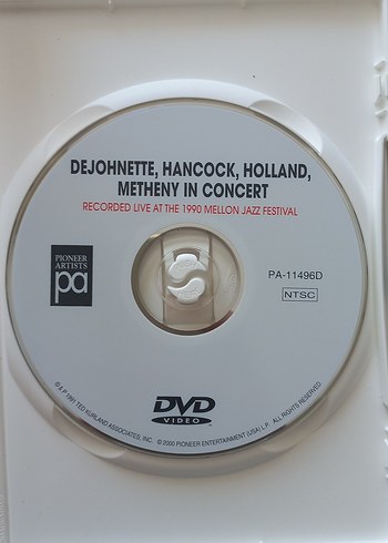  Dejohnette, Hancock, Holland, Metheny Konser DVD'si