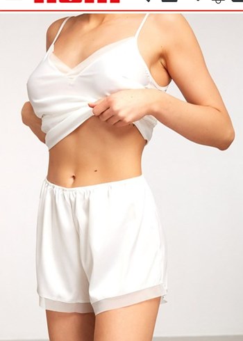 36 Beden KOM Şortlu pijama takım