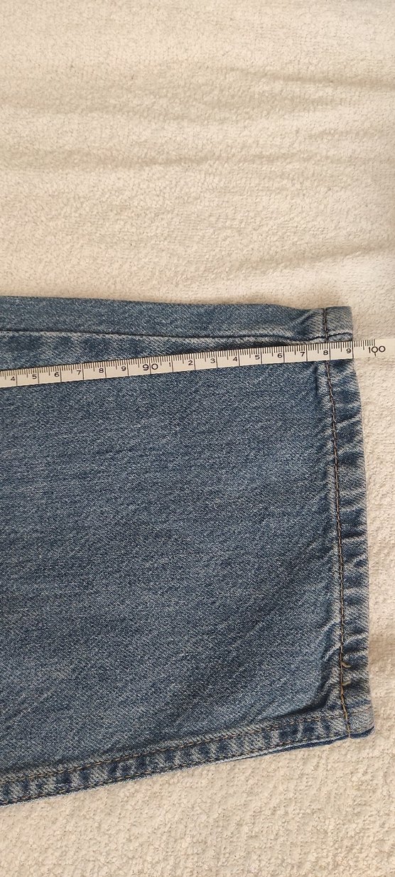 LCW Jeans Gri Bol Kesim Midi Kot Pantolon - Görsel 5