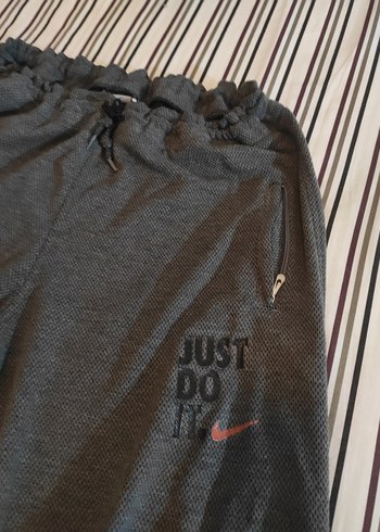 Gri Rahat Kesim Erkek Eşofman Altı - Görsel 2