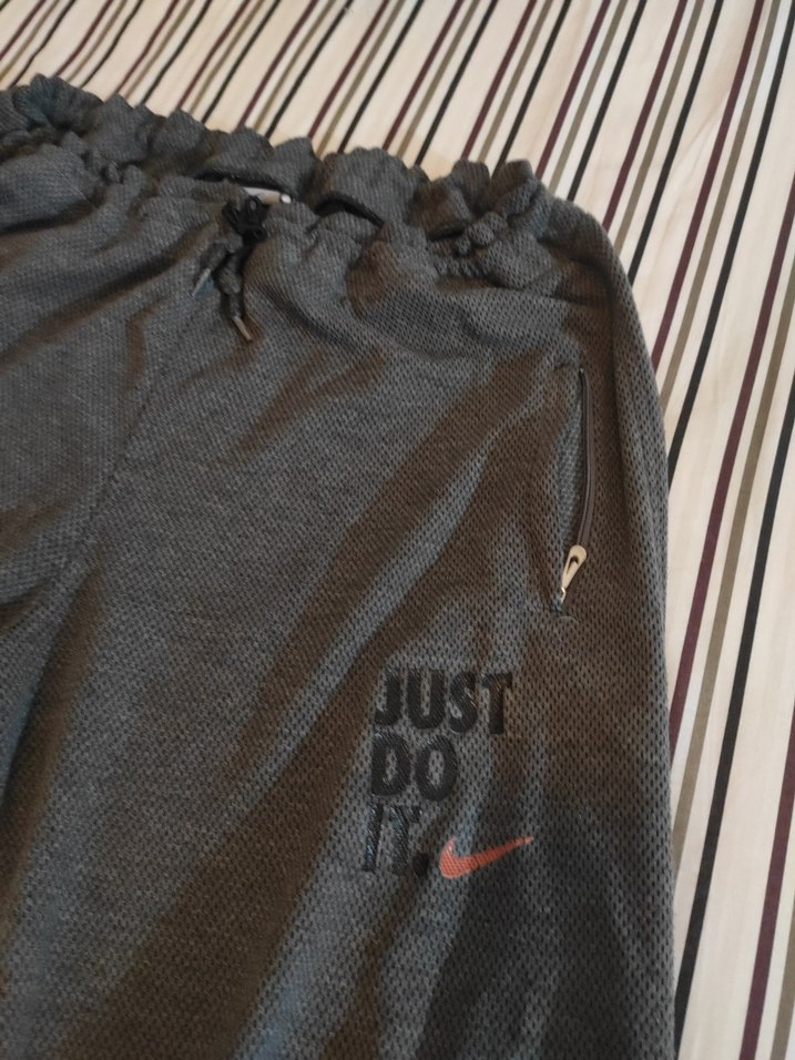 Gri Rahat Kesim Erkek Eşofman Altı - Görsel 2