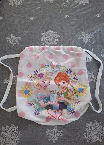  Frozen-Pastel Desenli Çocuk Sırt Çantası