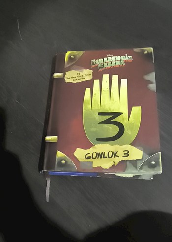 Altın Renkli Günlük Defter 3