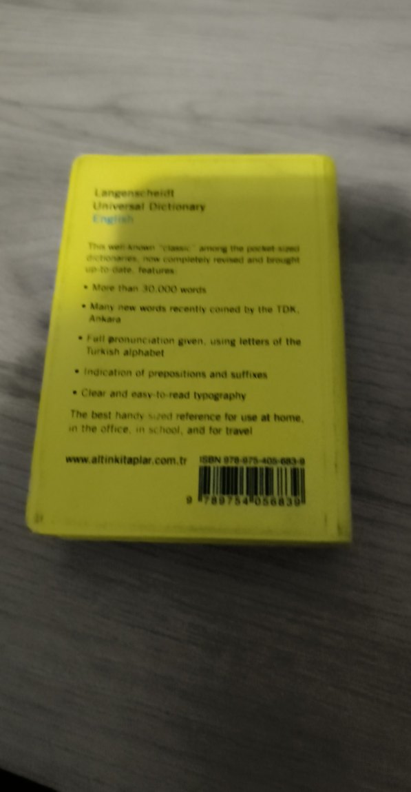 Langenscheidt İngilizce-Türkçe Evrensel Sözlük - Görsel 3