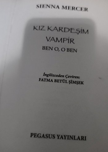 Beden Renk Sienna Mercer - Ben O, O Ben Çocuk Kitabı